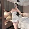 Ropa interior sexy Pasión Sin Tentación Cama Puro Deseo Bata Talla grande Uniforme Abierto Pijama Sexy 2024 Nuevo
