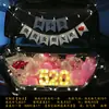 Sorpresa en el Maletero del Coche San Valentín Chino Romántico Decoración de Cumpleaños para Novia Escena de Diseño de Maletero para Propuesta de Matrimonio Confesión