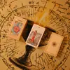 Jogo de tabuleiro Roda da Fortuna versão em inglês Baralho de Tarot com 78 cartas Cartas de jogo para festa