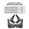 Adecuado para guardabarros de Peugeot 307 2004-2013 Accesorios Automotrices Transfronterizos de Comercio Exterior Piezas de Modificación