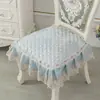 Almofadas para Mesa de Jantar e Cadeiras Estilo Europeu, Novas Almofadas de Assento de Inverno, Almofadas Ampliadas para Cadeiras de Jantar de Casa e Restaurante, Capas para Bancos