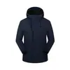 Chaqueta de Trekking Tres en Uno para Otoño e Invierno con Forro Polar Set de Dos Piezas Engrosada Cortavientos Impermeable con Capucha Ropa para Montañismo al Aire Libre