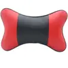 Suministros interiores de coche transfronterizos correas para asientos almohada almohada de hueso para coche universal para las cuatro estaciones reposacabezas de coche de cuero