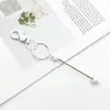 Llavero Creativo de Langosta con Cuentas DIY, Colgante de Bolso de Moda, Decoración de Mosquetón Multicolor, Al Por Mayor en Stock