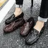 Zapatos de Hombre 2025 Nueva Tendencia de Moda Mocasines de Pulpo Slip-On Planos de Caña Baja Zapatos Casuales