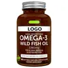 Aceite de Pescado Omega-3 Transfronterizo Personalizado Fuente de Cápsulas de Aceite de Pescado Omega-3 Fábrica OEM OEM