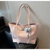 Bolsa Tote Casual de Moda Transfronteiriça para Mulheres, Estilo Coreano Retrô de Grande Capacidade, Novo Modelo 2026, Bolsa de Ombro de Alta Qualidade
