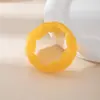 Pulseira Elástica Colorida com Gradiente, Contas e Acrílico Emendado, Estilo Europeu e Americano Transfronteiriço, Pulseira Exagerada, Joia Personalizada de Alto Padrão