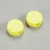 Cuentas Acrílicas Populares Transfronterizas, Cuentas Redondas con Agujero Grande de Cara Sonriente, Cuentas para Manualidades DIY Infantiles, Cuentas Sueltas de Colores Caramelo