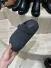 Mocassins Estilo Literário Retrô Feios-Fofos com Biqueira Grande e Solas Grossas, Tamancos Fechados que Aumentam a Altura para Mulheres, Sapatos Birkenstock de Feltro para Uso Externo