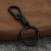 Chaveiro Anel de Rebote Respiratório Cor Sólida Simples Liga de Zinco Chaveiro de Carro Chaveiro Mosquetão Transfronteiriço