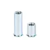En Stock Acero al Carbono Zinc Azul-Blanco Bso Espárragos Remachables para Agujero Ciego Columnas Tuerca Remache Piezas de Remache Columnas Hexagonales