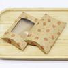 Caja de almohada de PVC a color transfronteriza flor Caja de regalo hecha a mano punto