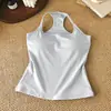 Camisola Fina para Mujer con Copas, Versátil para Primavera y Verano, Se Puede Usar como Prenda Interior o Exterior, Top Sexy