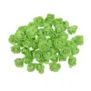 100 Piezas cabeza de flor de pe rosa 3.5cm flor de espuma accesorios de decoración de caja de dulces de boda flor de espuma de simulación flor artificial