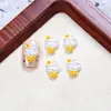 Verano Lindos Estéreo Helado Dibujos Animados Accesorios para Uñas Cono Uñas Portátiles Accesorios para Uñas Diamantes de Resina