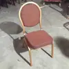 Venta al por mayor del fabricante Sillas para Bodas, Hoteles, Conferencias, Banquetes VIP Tubo de Hierro Aleación de Aluminio Sillas Generales Mesas y Sillas de Hotel Sillas de Hotel