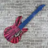 Decoração de Guitarra de Ferro Retrô Pendurada na Parede Criativa para Casa Quarto Bar Restaurante Modelo de Instrumento Musical Pingente Parede Metabo