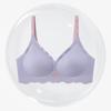 Roupa íntima feminina sem costura, estilo beleza nas costas, fina, push-up, amor, desejo puro, sutiã fresco e doce para mulheres