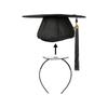 Faixa de cabeça de boné de formatura RZP, uma faixa de cabelo anti-queda firme para boné de formatura, adequada para graduados