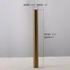 Tubo de Incenso de Acrílico, Tubo de Incenso de Plástico, Caixa de Embalagem para Incenso de Sândalo, Barril de Armazenamento de Incenso Estendido de Grande Capacidade, Tubo Transparente