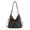 Moda Estilo Coreano Bolso Versátil de un Hombro Simple Moda 2026 Otoño Nuevo Llegada Gran Capacidad Bolso Tote para Viajes Cotidianos Mochila