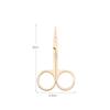 Recortador de Pelo de Nariz, Recortador de Cejas de Acero Inoxidable, Tijeras para Cejas, Tijeras para Recortar Cejas, Tijeras de Belleza, Herramientas de Belleza