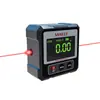 Etopoo Inclinômetro Digital a Laser Bidirecional Caixa com Display Digital Inclinômetro Magnético nas Quatro Faces Instrumento de Medição de Ângulo Medidor de Inclinação