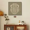 Ventas Directas de Fábrica Pintura Decorativa para Sala de Estar Francesa Color Morandi Pintura de Exhibición de Atmósfera para Dormitorio Junto a la Cama Pintura de Pared Retro