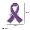 Conciencia Mundial sobre el Cáncer de Mama Cinta Rosa Pin de Solapa Caridad Cuidado para Mujeres Promoción Conciencia Fabricante Mayorista