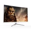 Monitor de Computador 24 polegadas / 27 polegadas / 32 polegadas Tela Curva 75Hz Monitor de Monitoramento Ângulo de Visão Amplo Visão Noturna