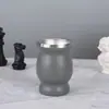 Taza de Acero Inoxidable para Mate Transfronteriza de Amazon, Taza de Té Grande con Forma de Calabaza, Taza Exterior de Doble Pared Aislada al Vacío, Venta al por Mayor