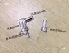 Guarda-corpo Laminado de Madeira Sem Parafusos Acessórios para Prateleira de Supermercado Tomada Cabeça de Plástico Borda de Aço Recipiente de Madeira Tira de Borda de Aço Inoxidável