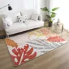 Alfombra de imitación cachemir al por mayor del fabricante Alfombra nórdica minimalista para sala de estar Alfombra para dormitorio junto a la cama Cobertura total Alfombra suave Felpudo