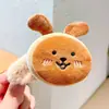 Pinza para el Cabello de Muñeco Animal de Peluche Divertido y Lindo para Niños con Flequillo y Pinza Lateral Accesorios para el Cabello de Dibujos Animados de Niña Pequeña