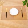Individual de mesa de PVC transfronterizo nuevo Tian Zi Ge Individual de mesa Teslin tapete aislante tapete para mesa tapete para tazón individual occidental outlet de fábrica