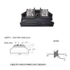 Módulo de Tiristor MTC110A-16 200A 300A 500A 1600V Wenzhou Arrancador Suave Tiristor BTA 182A