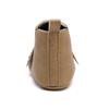 Sapatos Novos Personalizados para Bebê, Sapatos da Moda Retro com Franjas para Crianças Pequenas de Outono e Inverno, Botas Curtas Casuais Transfronteiriças com Solado de Borracha para Bebê