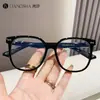 12732 Armazón de Gafas de Fábrica Tr90 para Caras Grandes, Efecto Adelgazante, Unisex, Diseño Simple, No Presiona la Nariz, Gafas Bloqueadoras de Luz Azul, Transfronterizo