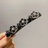 Grampo de Cabelo de Pato Simples de Cor Café Sem Costura para Verão para Mulheres, Presilha Lateral, Presilha Bb para Franja, Acessório de Cabelo, Grampo de Cabelo