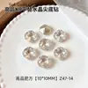 Atacado de Pedrarias para Nail Art de Alta Qualidade com Base Pontiaguda Branca Alternativa K9 em Formato de Coração, Oval, Retangular e Irregular Acessórios de Unha DIY