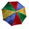 Selección del Fabricante de Paraguas de Juguete Arcoíris para Niños, Ultra Ligero Creativo de Comercio Exterior Festival Año Nuevo Carnaval Doble Uso con Logo Impreso