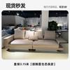 Fábrica de Muebles Foshan Guangdong Sofá de Cuero Funcional Eléctrico en stock Sofá de Tela de Cuero Minimalista Italiano para Sala de Estar