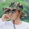 Sombrero de Senderismo para Exteriores, Sombrero de Pescador para Hombre, Sombrero de Pesca con Protección Solar, Sombrero para el Sol, Sombrero de Ala Ancha Estilo Nuevo, Protección UV