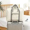 Bolsa de Viagem de Mão de Grande Capacidade para Embarque de Curta Distância Bolsa de Bagagem Trolley para Estudante do Sexo Feminino Bolsa Leve de Maternidade Bolsa de Armazenamento
