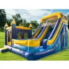 Castelo Inflável Grande Comercial 2 em 1 Pula-Pula Castelo para Festas de Pulo para Crianças e Adultos Playground Externo de Shopping