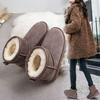 Botas de Neve Femininas 2026 Novo Modelo, Couro Bovino Antiderrapante Inverno Quente Forradas com Lã Espessas Clássicas Curtas para Mulheres
