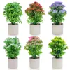 Flores Artificiais Transfronteiriças Flores Plásticas Milanesas Flores de Frutas Pequenas da Sorte Vasos de Flores Plantas Verdes Artificiais Plantas Aquáticas Bonsai de Flores Milanesas