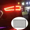 Adesivos de Carro Tipo Escama de Favo de Mel Traseira Cauda Lanterna Traseira Adesivos Decorativos Meias Criativas Película para Lanterna Traseira Adesivos Universais para Carro