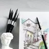 Conjunto de Pincéis para Aquarela Cisne Negro Transfronteiriço Linha de Gancho Giz D'água Pincel para Tinta a Óleo Pincel de Nylon Pincel Digital